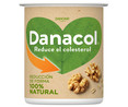 Leche fermentada desnatada, con edulcorantes avena, nueces y esteroles vegetales añadidos DANACOL de Danone 4 x 125 g.