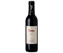 Vino tinto crianza con denominación de origen Ribera del Duero PROTOS botella de 37,5 cl.