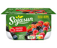 Especialidad de soja con trocitos de frutos rojos SOJASUN 4 x 100 g.
