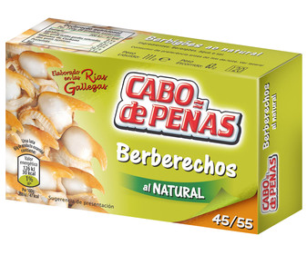 Berberechos pequeños lata de 63 gramos Berberechos pequeños lata de 63 gramos