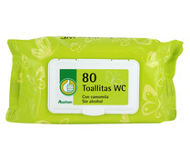Toallitas wc húmedas PRODUCTO ECONÓMICO ALCAMPO 80 uds. Toallitas wc húmedas PRODUCTO ECONÓMICO ALCAMPO 80 uds.