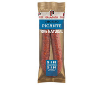 Chorizo casero picante de categoria extra PALACIOS 250 g.