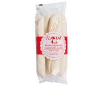 Flautas de pan precocido y ultracongelado PANAMAR 4 x 120 g.
