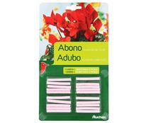 Caja con 20 bastoncillo fertilizantes para plantas en flor PRODUCTO ALCAMPO.