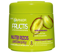 Mascarilla capliar fortificante para cabello rizado u ondulado FRUCTIS Hidra rizo de Garnier 300 ml.