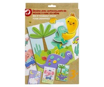 Set de manualidades Aprendo a montar y pegar, PRODUCTO ALCAMPO.