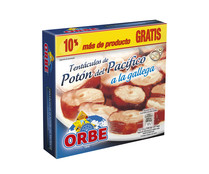 Tentáculos de potón del Pacífico a la gallega ORBE 72 g.