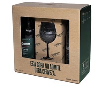 Estuche de cerveza VOLL DAMM 2 botellas x 66 cl + copa