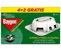 Cebos cucarachas BAYGON 6 uds.x 2.5 g.