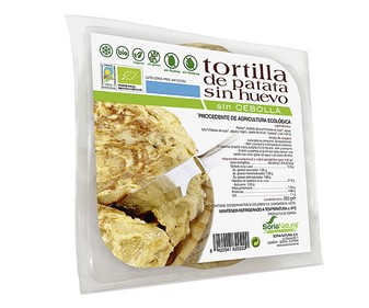 Tortilla de patatas ecológica 250 gramos Tortilla de patatas ecológica 250 gramos