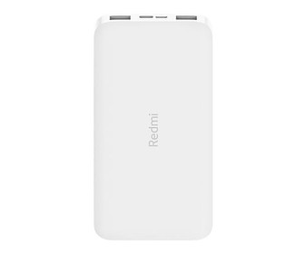 Batería externa XIAOMI Redmi Powerbank, 10000mAh, Micro-USB/USB-C, USBx2.