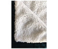 Plaid con reverso de borreguito, 125x150cm., 100% poliéster, ACTUEL.
