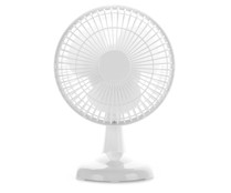 Ventilador de sobremesa QILIVE Q.6736, 16W, diámetro 15cm, 2 velocidades.