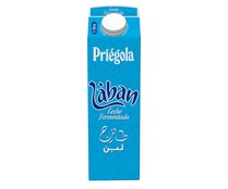 Leche fresca parcialmente desnatada, pasteurizada y con fermentos lácticos LABAN 1 l. 