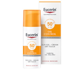 Aceite solar para pieles grasas y/o con tendencia acnéica con FPS 50+ (muy alta) EUCERIN 50 ml. Aceite solar para pieles grasas y/o con tendencia acnéica con FPS 50+ (muy alta) EUCERIN 50 ml.