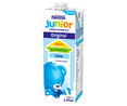 Leche (3) de crecimiento líquida, a partir de 3 años NESTLÉ Junior original 1 l.