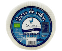 Queso de cabra fresco ecológico SUJAIRA 400 g.