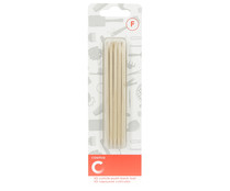 Bastones de madera para empujar las cutículas COSMIA 10 uds.