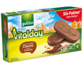 Galletas con chocolate rellenas de crema de cacao GULLÓN VITALDAY 200 g.