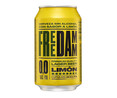 Cerveza (0,0% alcohol) con sabor a limón FREE DAMM lata de 33 cl.