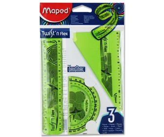 Pack de trazado MAPED Twist´n flex. Pack de trazado MAPED Twist´n flex.