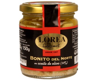 Bonito del norte en aceite de oliva lata de 150 gramos Bonito del norte en aceite de oliva lata de 150 gramos