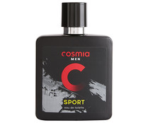 Eau de toilette para hombre con vaporizador en spray COSMIA Sport 100 ml.