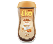 Cereales solubles para beber EKO Miel y jalea frasco de vidrio de 150 g.