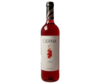 Vino rosado con denominación de origen Somontano CIERNA botella de 75 cl. Vino rosado con denominación de origen Somontano CIERNA botella de 75 cl.