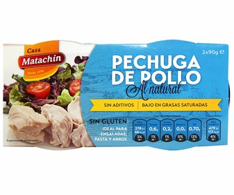 Pechuga de pollo lata de 116 gramos Pechuga de pollo lata de 116 gramos