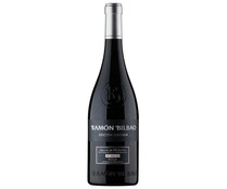 Vino tinto crianza de edición limitada, denominación de origen Rioja RAMÓN BILBAO botella de 75 cl.