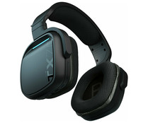 Auriculares gaming inalámbricos GIOTECK TX70 con micrófono para PS4 y PC, 2,4GHz, color negro.