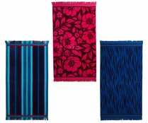 Toalla de playa jacquard velour, 90x160cm, 100% Algodón, 420g/m², ACTUEL. diferentes modelos, 1 unidad.