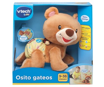 Osito de peluche Osito de Gateos con música y sonidos V-TECH. Osito de peluche Osito de Gateos con música y sonidos V-TECH.