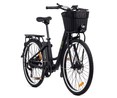 Bicicleta eléctrica YOUIN You-Ride Paris, color negro, 250W, 6 velocidades, ruedas 26”, autonomía 35km.