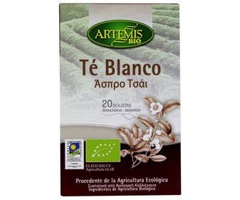 Té blanco ecológico 20 unidades Té blanco ecológico 20 unidades