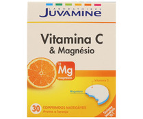 Complemento alimenticio en base a Vitamina C y Magnésio JUVAMINE 30 uds. Complemento alimenticio en base a Vitamina C y Magnésio JUVAMINE 30 uds.