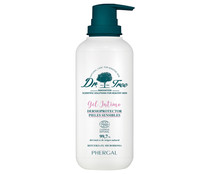 Gel íntimo dermoprotector que refuerza el microbioma, especial pieles sensibles DR. TREE 400 ml.