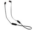 Auriculares deportivos bluetooth tipo cuello JBL Tune 125 BT, micrófono, color negro.