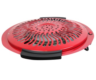 Brasero ORBEGOZO BR50, potencia: 900W, 2 niveles de calor.