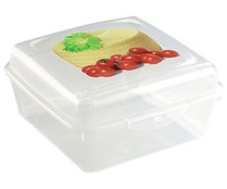 Recipiente hermético para queso bola, 15x15x7,5 centímetros A FUEGO LENTO.