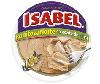 Bonito del norte en aceite de oliva lata de 173 gramos Bonito del norte en aceite de oliva lata de 173 gramos