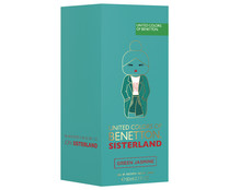 Eau de toilette para mujer con vaporizador en spray y fragancia a jazmín verde UNITED COLOR OF BENETTON Sisterland 80 ml.