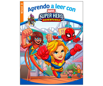 Aprendo a leer con Marvel Super Hero Adventures nivel 3, VV. AA. Género: infantil. Editorial Marvel. Aprendo a leer con Marvel Super Hero Adventures nivel 3, VV. AA. Género: infantil. Editorial Marvel.