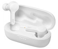 Auriculares bluetooth tipo intrauditivo JVC HA-A7T-WN, micrófono, asistente de voz, estuche de carga, color blanco.