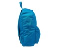 Mochila juvenil azul básica con 1 compartimento y bolsillo inferior, 24 litros PRODUDUCTO ECONÓMICO ALCAMPO, 31x42x3cm.