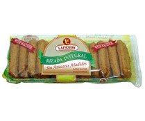 Rizada integral con maltitol, harina y salvado de trigo LAPASION bolsa 180 g. 