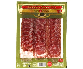 Salchichón ibérico extra 100 gramos Salchichón ibérico extra 100 gramos