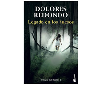 Legado en los huesos, DOLORES REDONDO, bolsillo. Género: intriga, thriller. Editorial Booket.