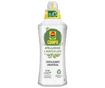 Fertilizante universal vegetal BIO para plantas ornamentales 1 litro, COMPO ORGANIC & RECYCLED.